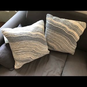 Pair of West Elm Pillows
